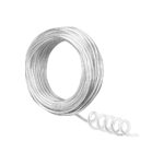 Store Aluminium Wire for Jewellery Making 100 GM, Size 2.5mm Silver Beading Wire  (Diameter : 2.5 mm)