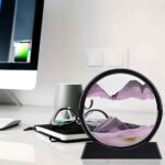 Hourglass Led Table Lamp Table Lamp (3 cm, Multicolor)