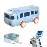 Kesig Detachable Bus Water Bottle 500 ml Water Bottle (Set of 1, Multicolor)